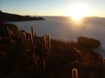 unser Sonnenuntergang auf der Isla